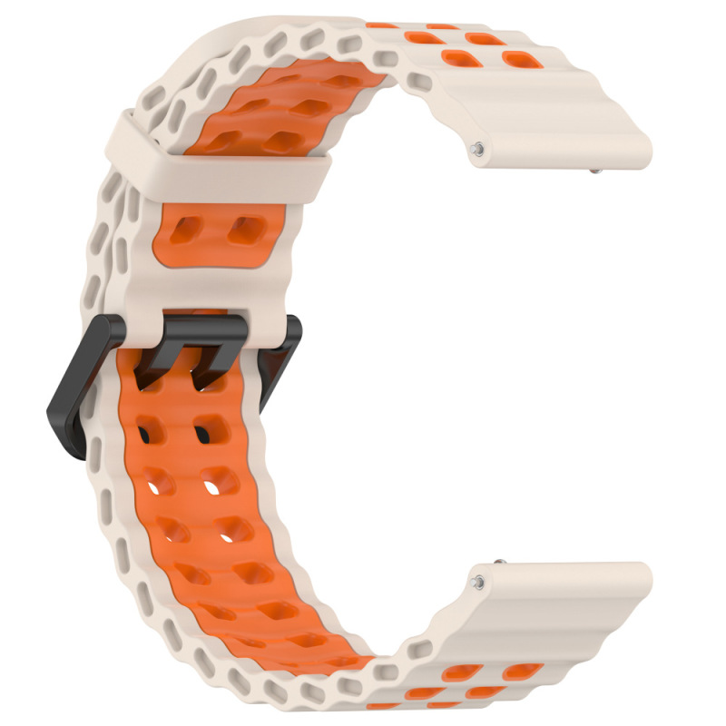 Huawei GT5/GT4/GT3/GT2 シリコン時計ストラップ watch3/4pro ユニバーサル Samsung 22mm 時計ストラップに適しています。|undefined