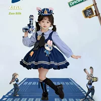 Кролик Полицейский Детская Шляпа COS мультяшный кролик Уши Женские аксессуары для волос Продвинутый Чувство Заколки для волос Головные уборы Джуди