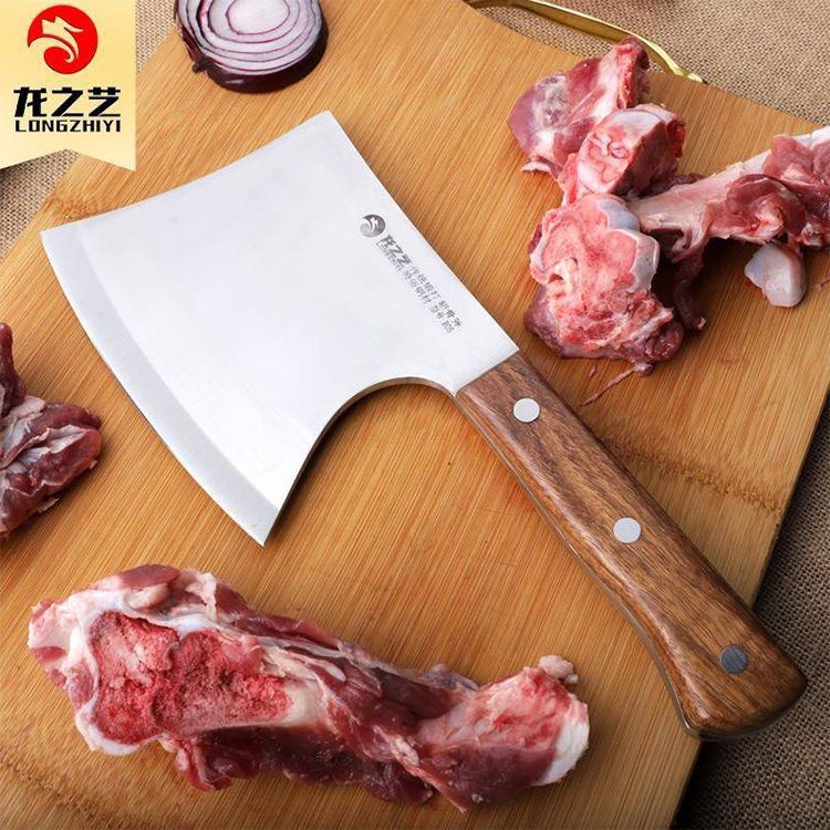 【砍坏包换】家用重型砍骨斧砍骨刀斩骨刀锻打加厚杀猪剁骨斧头