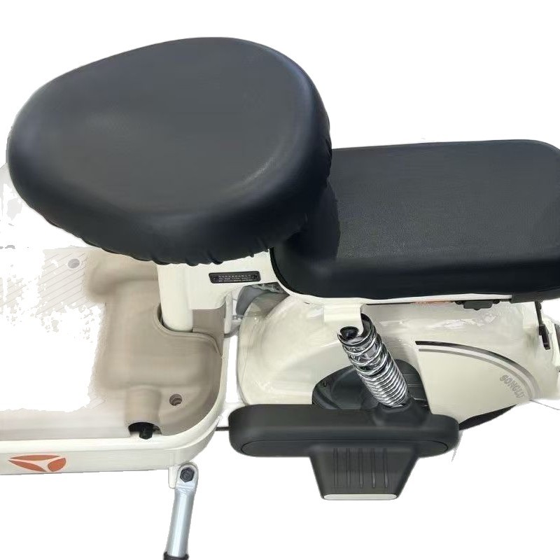 cubierta de cojín de automóvil eléctrico a prueba de agua, protección solar, cuero elástico PU todo incluido, cubierta de asiento de bicicleta eléctrica resistente al desgaste universal para cuatro estaciones