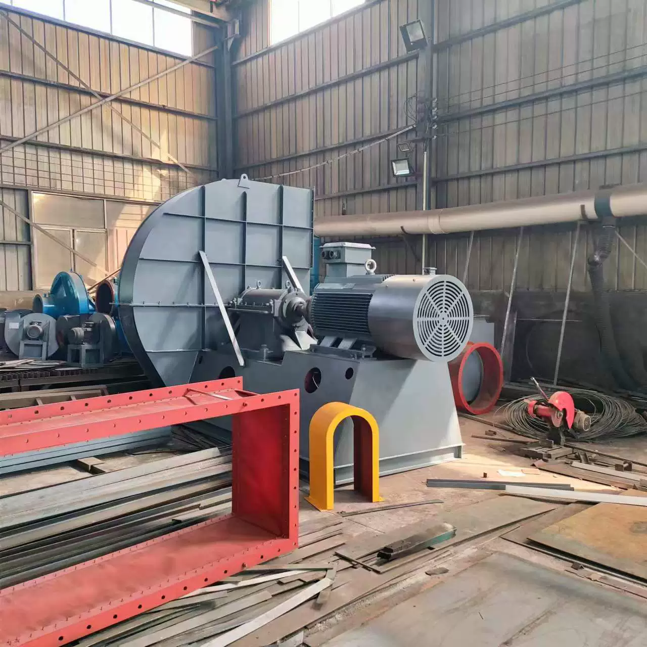 Производственное вентиляционное оборудование производитель Y6-41-9D центробежный вентилятор 22 кВт высокотемпературный котел вентилятор