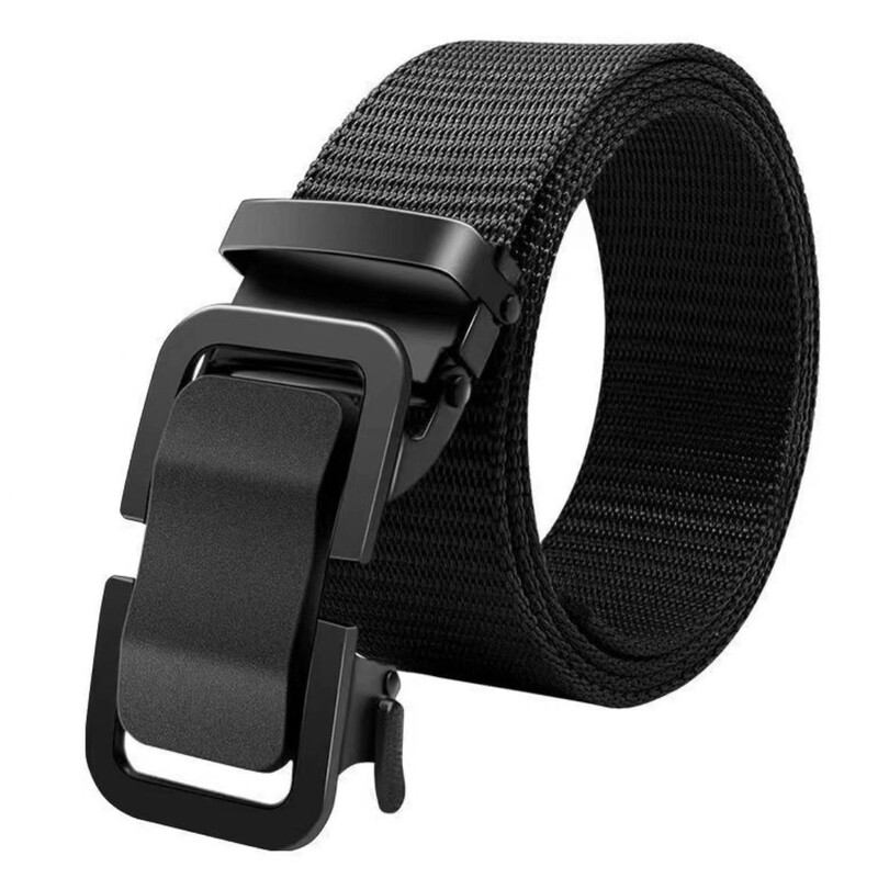 Cross-border military training belt for men, automatic, fashionable, versatile tactical belt, outdoor nylon elastic casual canvas pants new Cross-border military training belt for men, automatic, fashionable, versatile tactical belt, outdoor nylon elastic casual canvas pants new