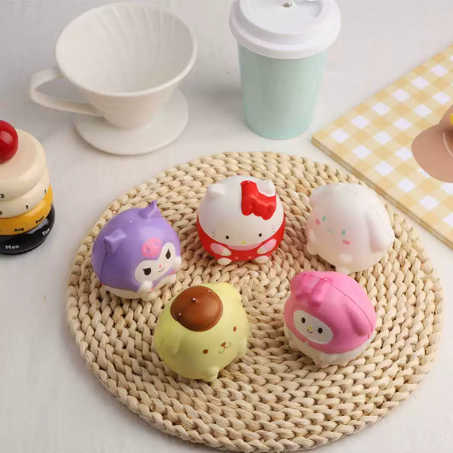 Sanrio, нетоксичный слайм, игрушка, кукла, новая коллекция, антистресс, интернет-хит