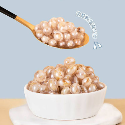 马蹄爆珠闪光蛋奶茶小料甜品饮品配料青稞红豆浆夹心珍珠厂家批发