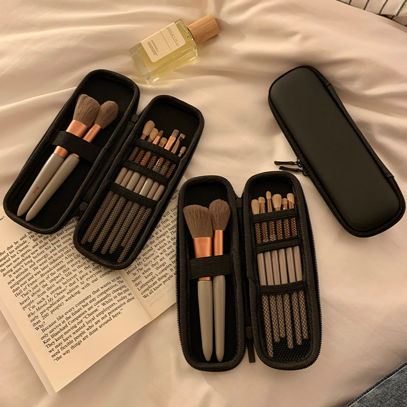 Eva Makeup Brush Storage Bag, High-Looking, Portable, Travel-Friendly, Small Brush and Eyebrow Pencil Storage Bag, Makeup Brush Bag Eva Makeup Brush Storage Bag, High-Looking, Portable, Travel-Friendly, Small Brush and Eyebrow Pencil Storage Bag, Makeup Brush Bag