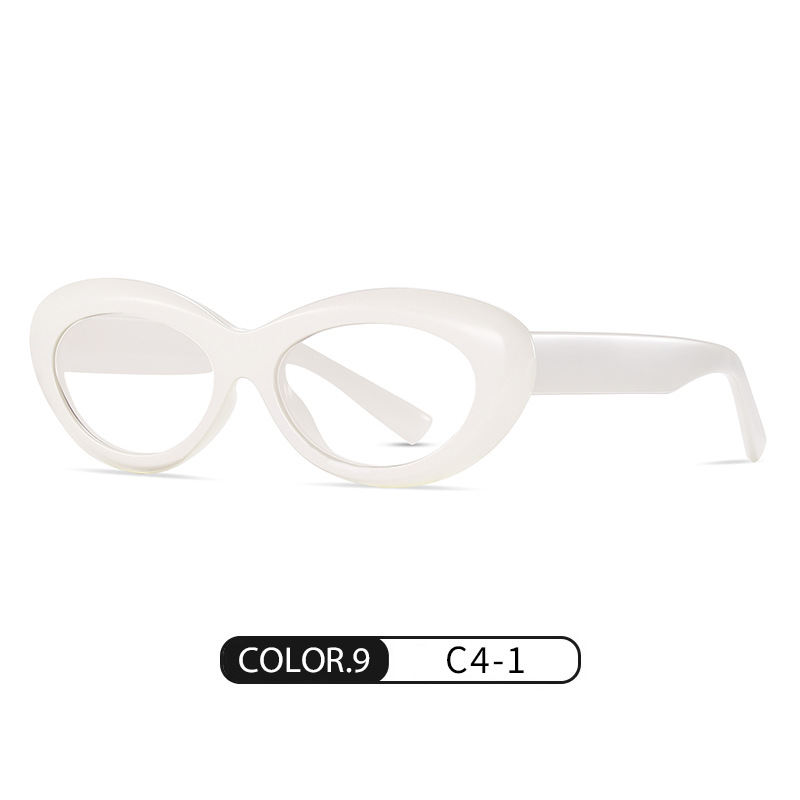 Nuevas gafas de sol polarizadas con placa de ojo de gato, gafas de sol de protección solar retro de moda, gafas anti-luz azul con montura S26102TR