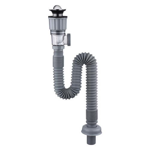 Kitchen stainless steel drain hose, anti-odor artifact, basin, wash basin, vegetable basin, sink drain, plumbing accessories