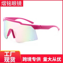 户外炫酷儿童PC墨镜防紫外线男童女童太阳镜骑行风镜跨境货源批发
