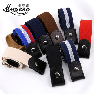 Trouser Waist High Elastic Band Adjustable Buckle Loafer Belt Fixed Trousers Trouser Headband Buckle Thin Wide Rubber Cord