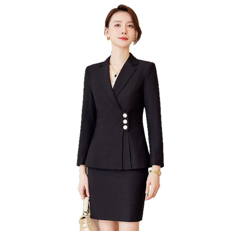 Autumn overall for hotel, classic suit jacket