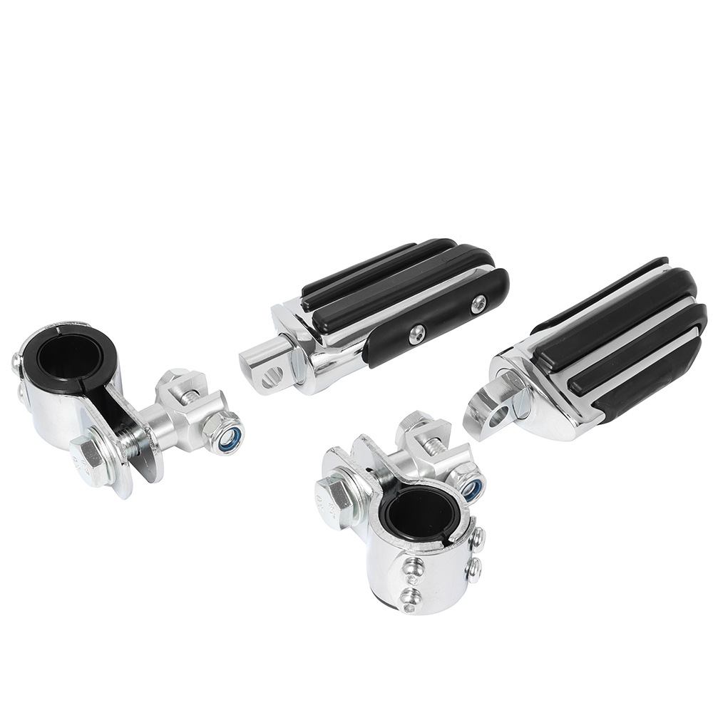 Harley Motorcycle Modified Front Bumper Guard Bar Footrest Bracket Bumper Rest Pedal Footpeg Footstaple
