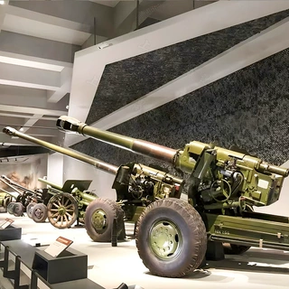 军事拓展训练国防教育65式高射炮定制大型仿真大炮军事模型厂家