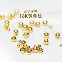 Экспорт 18k реального золота аксессуары бусины светлые бусины саржа бусины Расширенная цепь