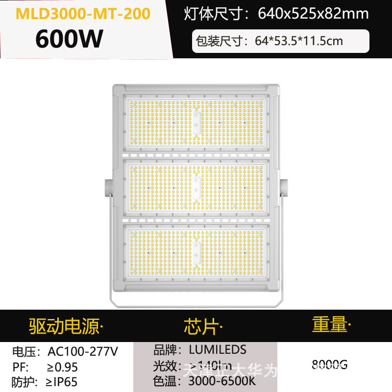 600W (3 grupos de 200W)