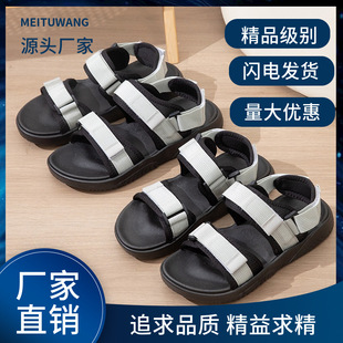 Sandals Men's New Summer Outdoor Vietnam Fashion Casual sneaker Fashion Trend Velcro Sandals for Students