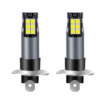 2026 Cross-Border New Product Car Led Fog Light Headlight H11 H7 9005 9006 12Smd Led Bulb (Fog lamp) - h1-white-light