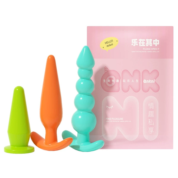 Mystery Dopamine Butt Plug 3-pack