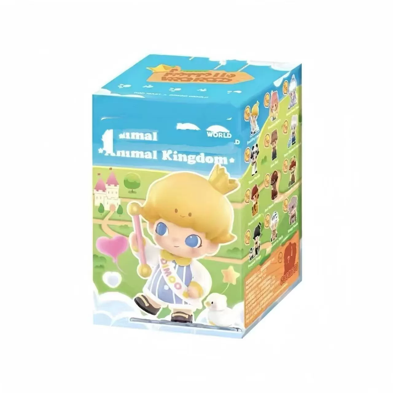 Pop Mart слеп-бокс серия Dimoo Animal Kingdom — авторская фигурка, модная игрушка-украшение, подарок на день рождения