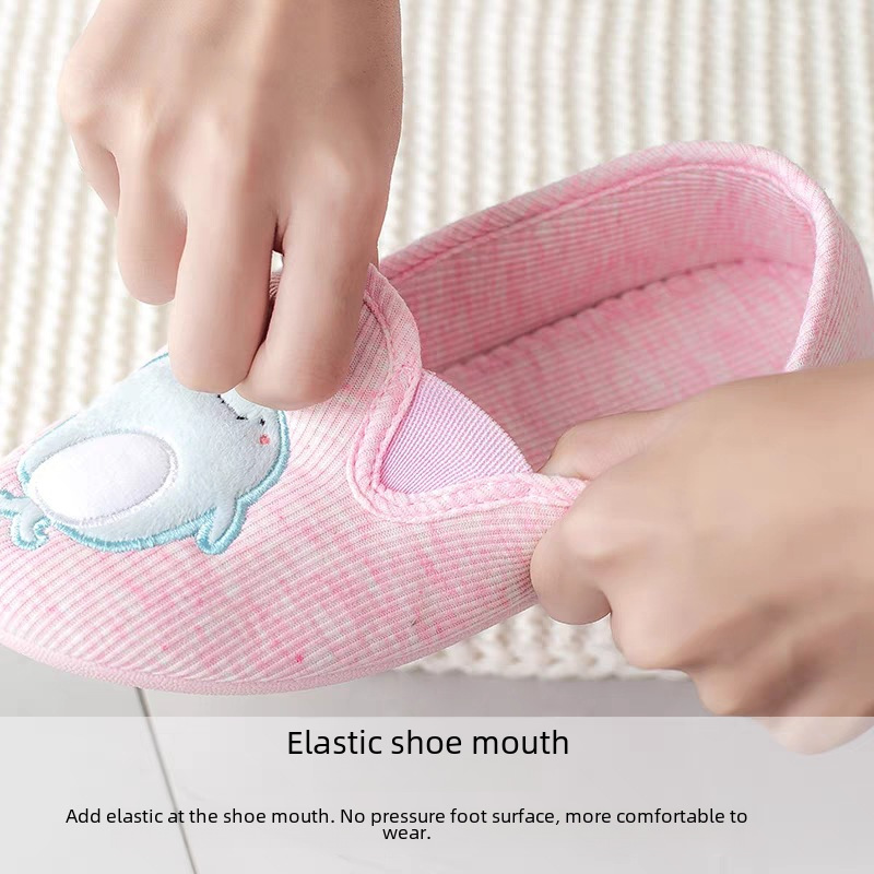 Cartoon demi-season postpartum slippers