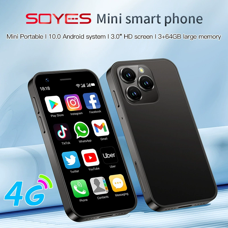 Горячая модель XS16, полнофункциональный 5G умный мини-телефон, экран 3.0 HD, большая память, заводская низкая цена