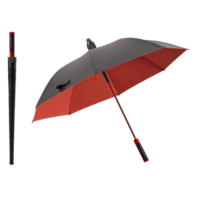 Оптовый зонт для гольфа с большой цветной водонепроницаемой накидкой из фибры, зонт от дождя и солнца, не промачивает машину, прямая ручка, ветроустойчивый, черная пластиковая ткань, рекламный зонт с длинной ручкой