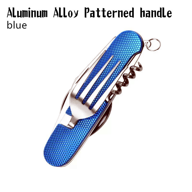 블루 패턴 핸들