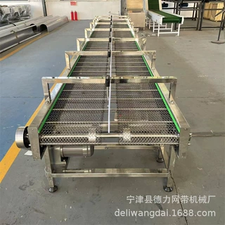 多层小型网带输送机供应特氟龙网带输送机链板流水线传送带