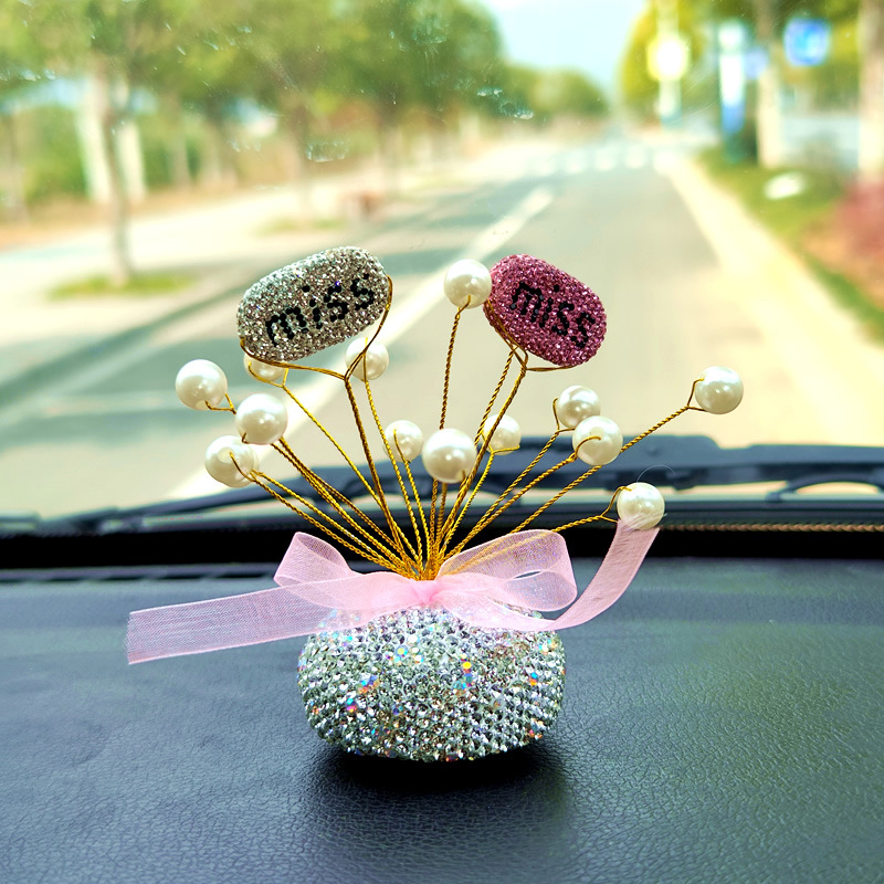 모조 진주 분말 실버 더블 미스