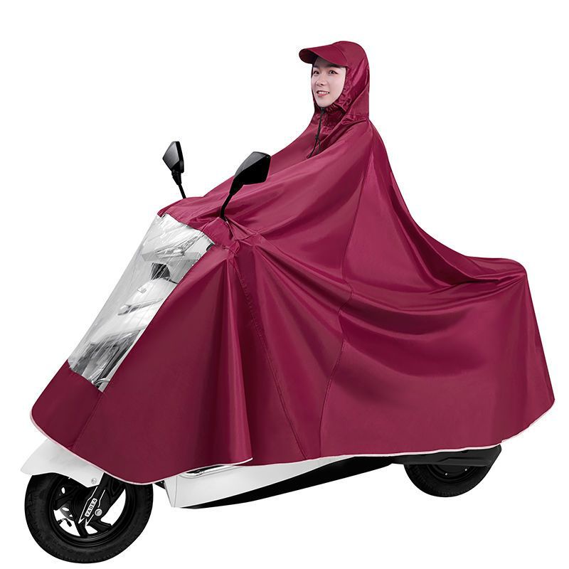 비옷 배터리 자동차 방수 비옷 여성 성인 트램 싱글 더블 엑스트라 대형 방비 오토바이 ENSHUN