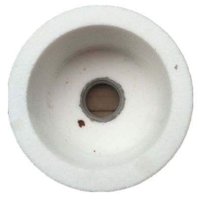 白刚玉杯形砂轮 杯型砂轮 陶瓷异型砂轮 WA125*63*32 杯型砂轮