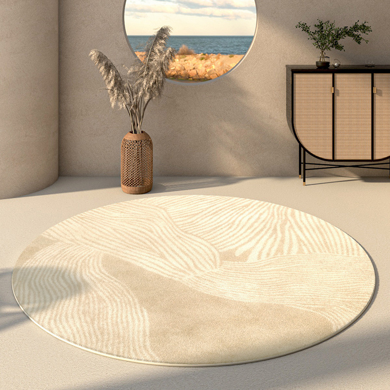 Imitation cashmere round blanket-12