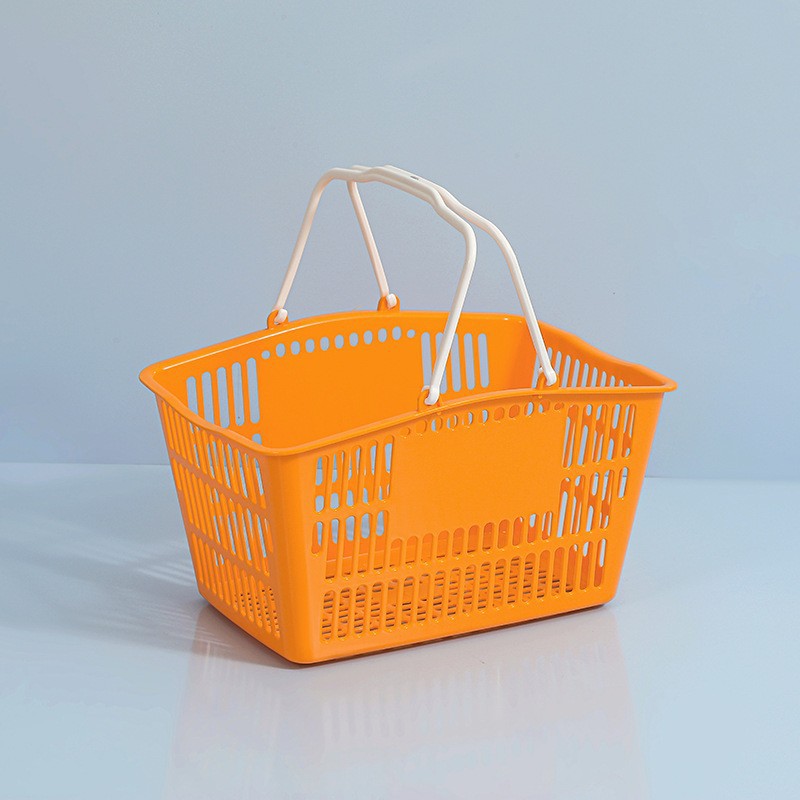 Fabricantes de cestas de compras de bocadillos tienda de conveniencia de cabello directo supermercado cestas de compras de plástico tienda de cereales de mano tienda de papelería