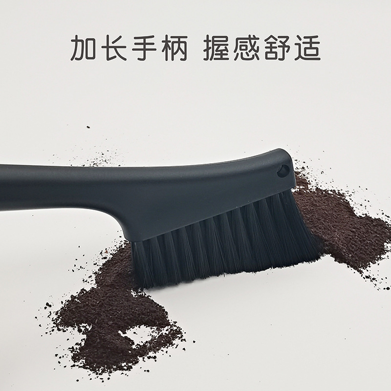 Coffee machine cleaning brush, wholesale hair brush, double-headed brush, coffee shop counter brush, coffee machine brush, coffee brewing tools