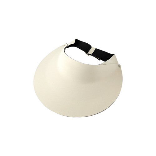 Sun protection hat integrated seamless enlarged brim sun hat anti-UV UPF50+ women's empty top hat summer