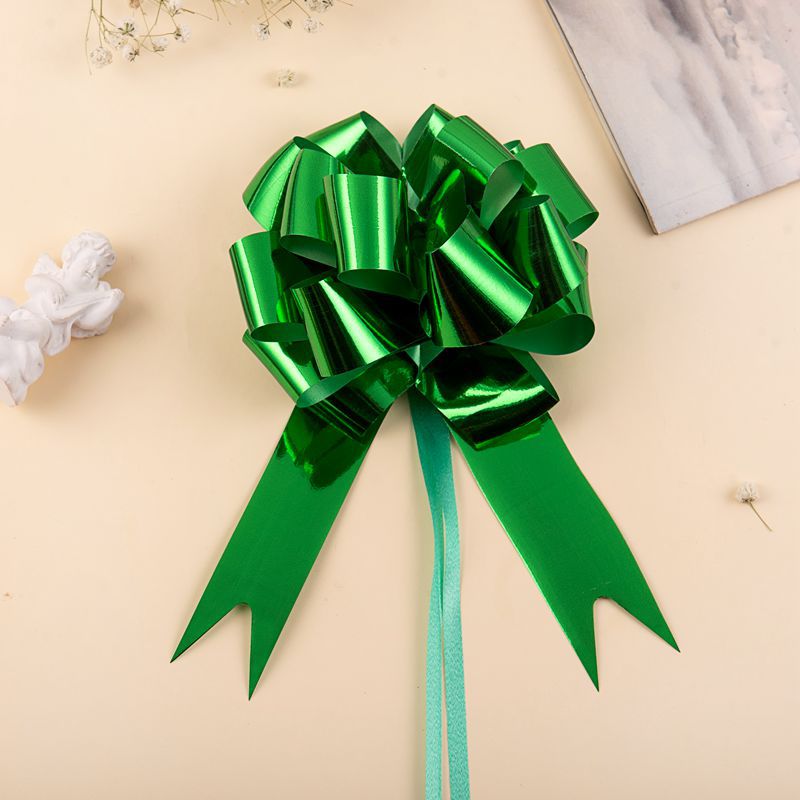 Transfronterizo Navidad vacaciones decoración regalo embalaje medio 3*120cm mate aluminizado película dibujado a mano flor nueve esférica