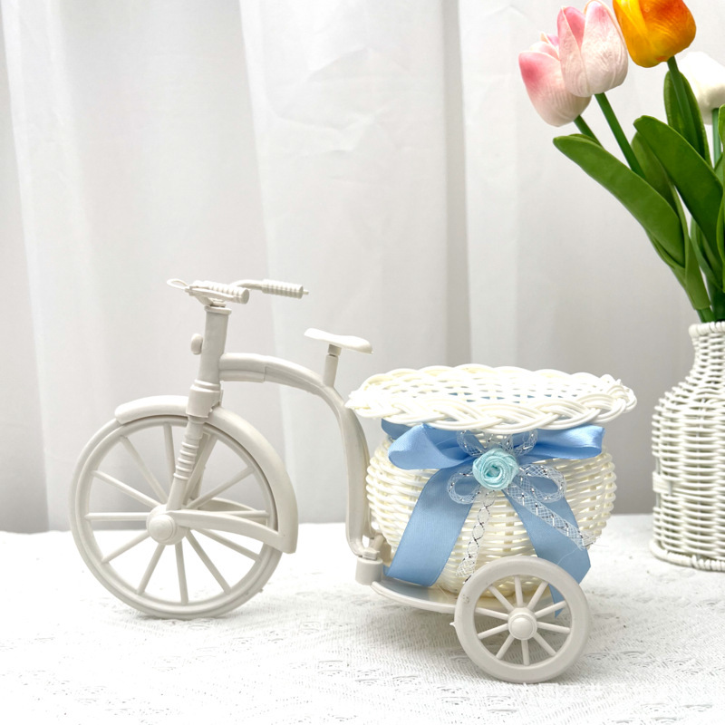 Carro de Flores Decorativo para Bodas de Plástico para San Valentín