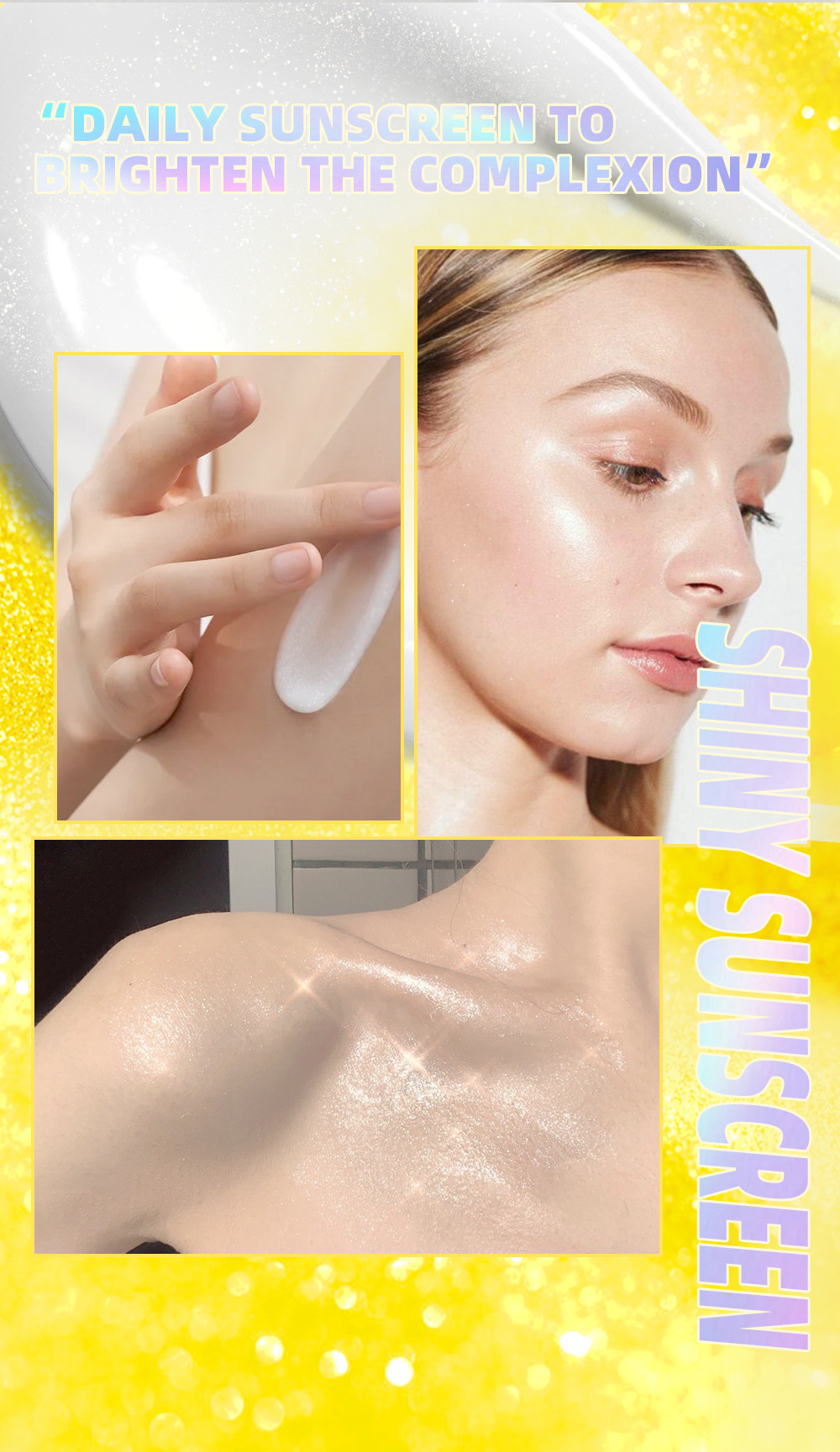 QIBEST Cross-border Isolation Pearlescent Brightening Primer Moisturizing, Natural, Refreshing, Oil-Control and Non-Greasy Hydrating Isolation Lotion undefined