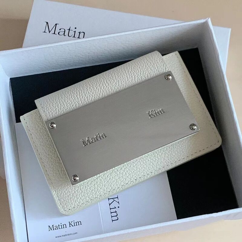 Card Holder Korean Niche Designer Brand Matinkim Simple and Practical Short Coin Purse Card Holder Korean Niche Designer Brand Matinkim Simple and Practical Short Coin Purse
