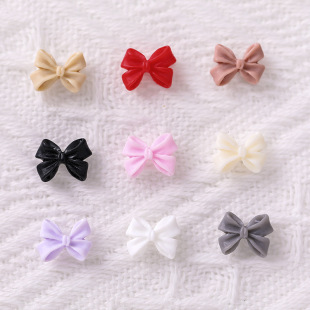 Japanese style nail accessories New Frosted ribbon fake nail decoration bow nail patch Accessories Wholesale