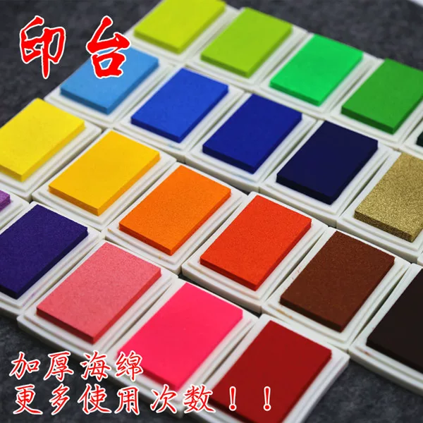 Cute eraser, black ink pad, 40, increased thickness, scheduler