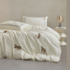 Cotton elite set, cartoon sheet, duvet cover, bedspread, 100 pieces, with embroidery, 4 piece set