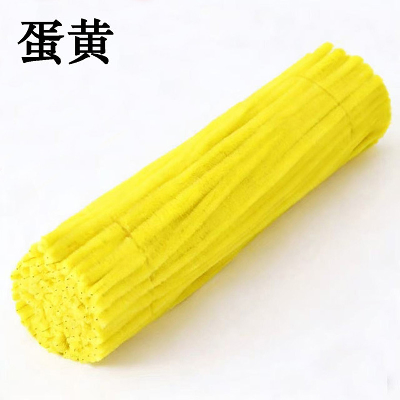 Macarón cifrado varilla de torsión niños DIY material paquete ramo de lana peluche juguetes hechos a mano al por mayor