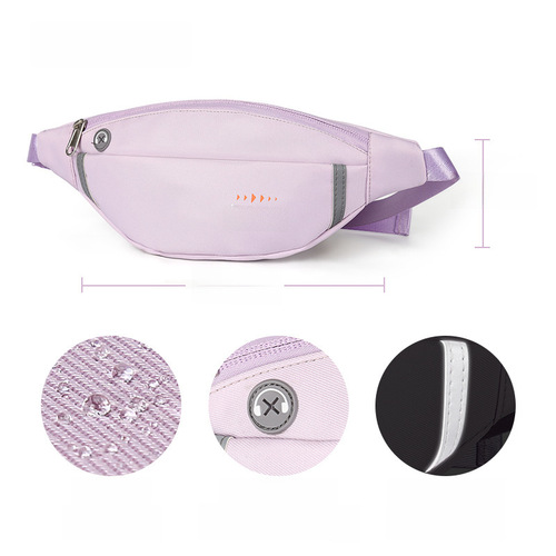 Sports Running Waist Bag for Women Night Running Equipment Fitness Small Lightweight Mini Fashion Phone Bag Purse for Men Thin Chest Bag