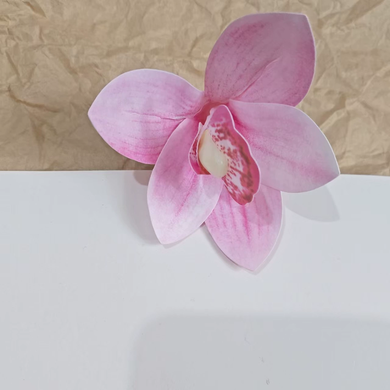 Hairgrip floral clips, princess French-style phalaenopsis & plumeria, multi-size duckbill & pins
