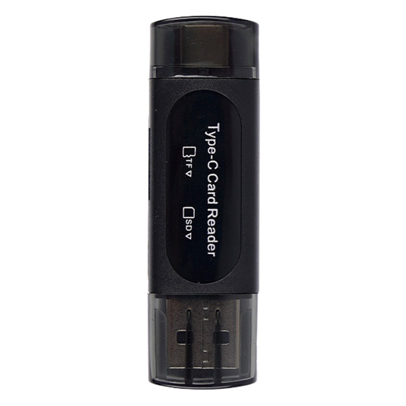 Tf + sd 2 in 1 otgカードリーダーtype-c多機能車載カメラリーダー携帯電話パソコン共通