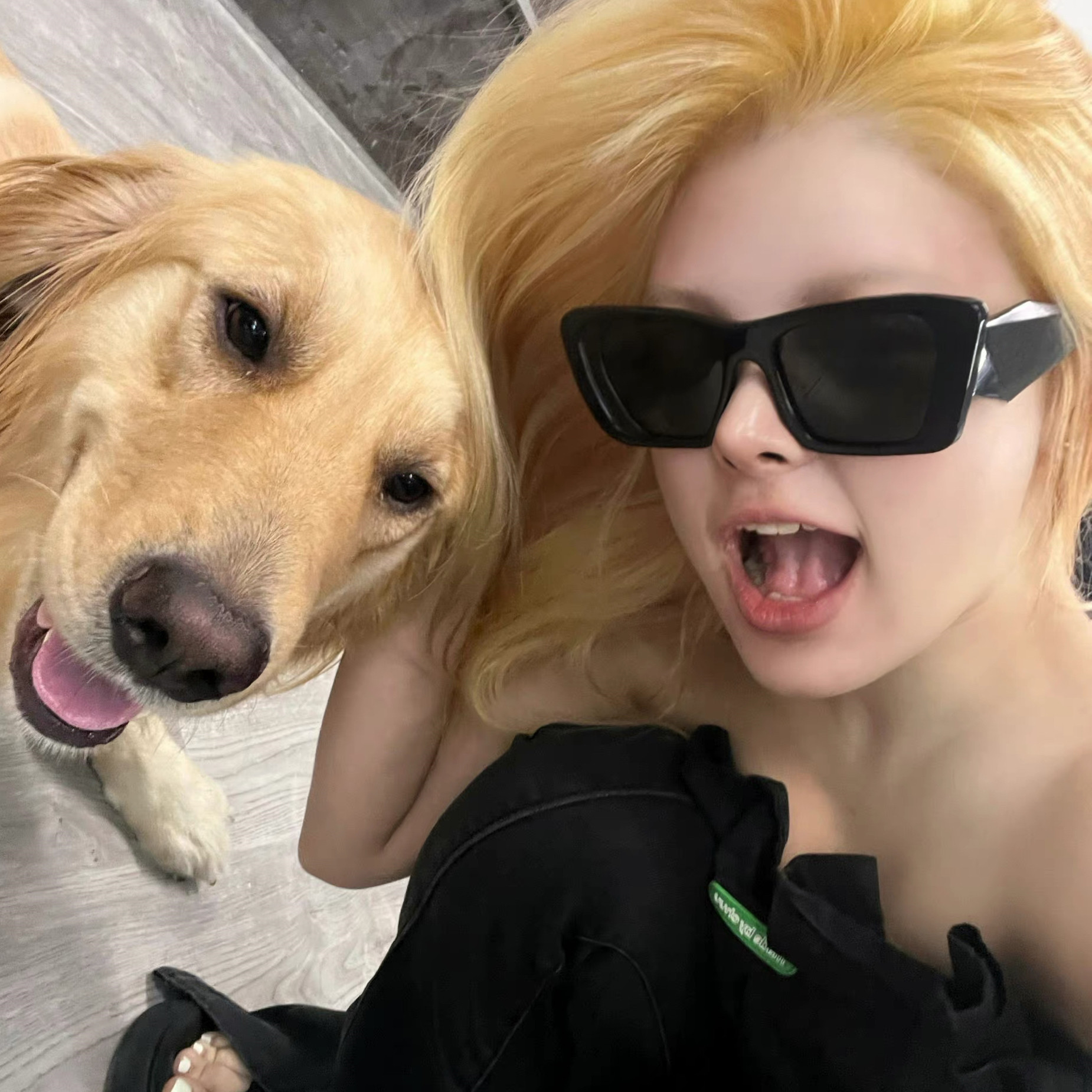 復古美式貓眼大框墨鏡高級感ins歐美辣妹凹造型顯瘦防曬太陽眼鏡-