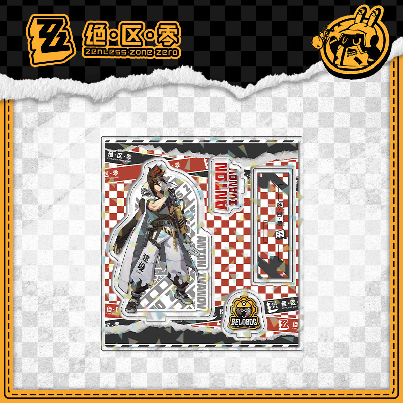 Acrylic stand custom MJ peripheral combination glass laser three-insert stand