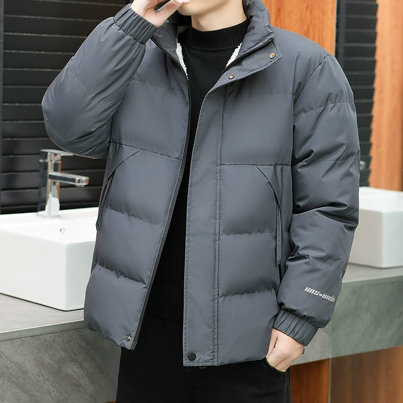 Demi-season winter down jacket for beloved, increased thickness