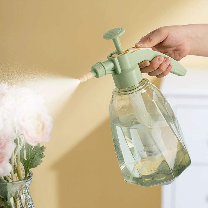 Новый 1500ml кремовый цвет распылитель чайник свежий тюльпан распылитель 1.5L бытовые растения полив лейка