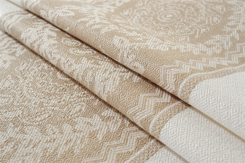 Nordic Vintage Geometric Diamond Tablecloth In White And Brown_voghion.com